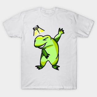 Groovy Frog Under the Spotlight T-Shirt